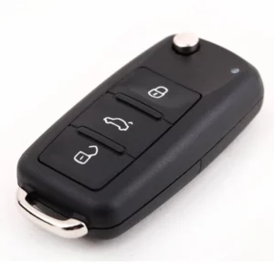 VW 3 Button Flip Key Case Replacement for certain MK6 2010+ models